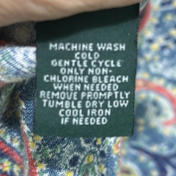 LRL Lauren Jeans Co. Sz XL top - Picture 9 of 9